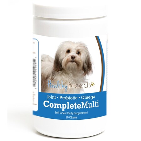 Healthy Breeds Havanese all in one Multivitamin Soft Chew, 90PK 192959010381